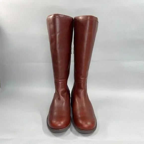 UGG Dahlen Stout Boots Women's Size 10 Tall Leather Fully Insulated Riding Boots - Picture 2 of 16